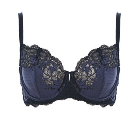 Podprsenka WACOAL LACE AFFAIR UNDERWIRE BRA BLACK/GRAPHITE