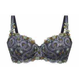 Podprsenka COMEXIM SIRENE SOFTCUP GREY FLORAL