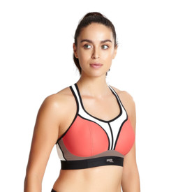 Podprsenka PANACHE SPORTS NON-WIRED BRA CORAL/MULTI