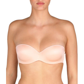 Podprsenka MARIE JO UNDERTONES PADDED BRA STRAPLESS GLOSSY PINK