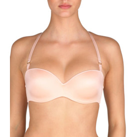 Podprsenka MARIE JO UNDERTONES PADDED BRA STRAPLESS GLOSSY PINK