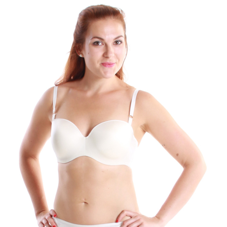 Podprsenka MARIE JO UNDERTONES PADDED BRA STRAPLESS NATURAL