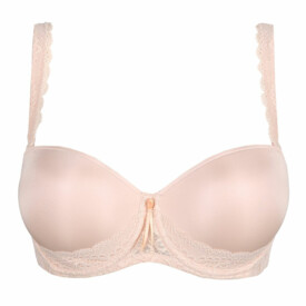 PD0241609SKT Podprsenka PRIMADONNA TWIST I DO PADDED STRAPLESS BRA SILKY TAN