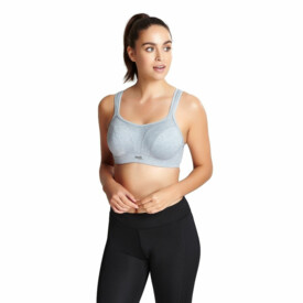 Podprsenka PANACHE SPORTS POWER WIRED BRA GREY MARL