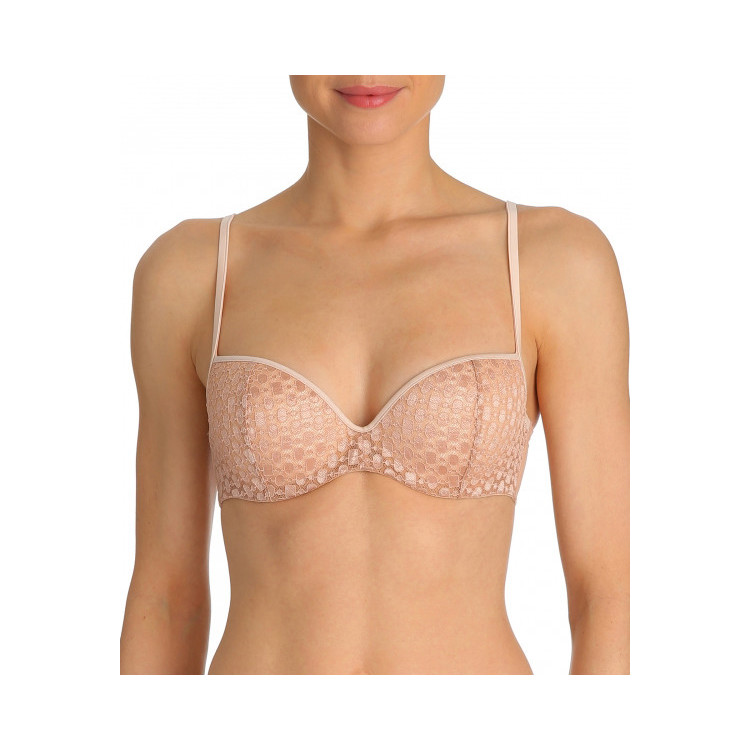 Podprsenka MARIE JO L'AVENTURE INGO PADDED BRA ROUND SHAPE LIGHT TAN