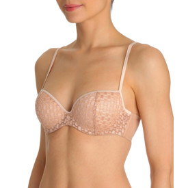 Podprsenka MARIE JO L'AVENTURE INGO PADDED BRA ROUND SHAPE LIGHT TAN