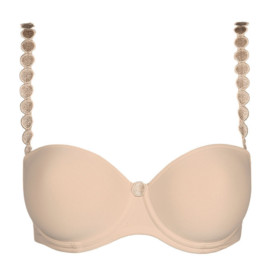 Podprsenka MARIE JO L´AVENTURE TOM STRAPLESS CAFFE LATTE