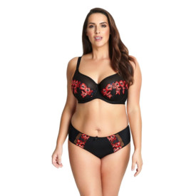 Podprsenka SCULPTRESSE LOGAN FULLCUP BLACK MULTI