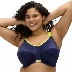 EL8041NAY_ELOMI ENERGISE UW SPORTS BRA WITH J HOOK NAVY