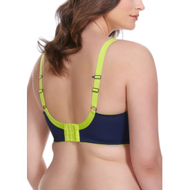 Podprsenka ELOMI ENERGISE UW SPORTS BRA WITH J HOOK NAVY