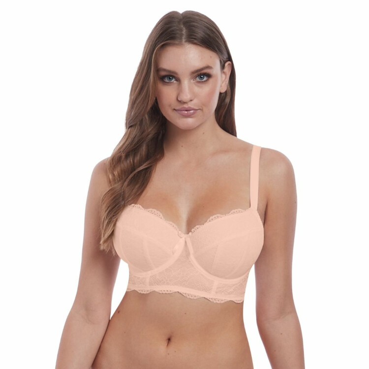 Podprsenka FREYA FANCIES LONGLINE NATURAL BEIGE