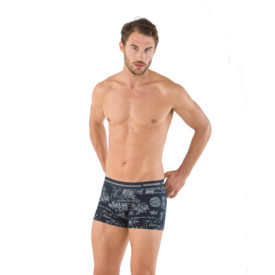 Pánské prádlo MASSANA UNDERWEAR 2-PACK BOXERS POTISK TECHNIKA