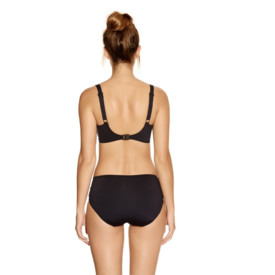 Plavky spodní díl FANTASIE SWIM VERSAILLES DEEP GATHERED CONTROL BRIEF BLACK