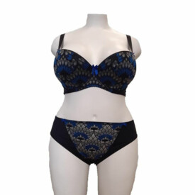 Podprsenka COMEXIM PIUME HALFCUP BRA BLUE