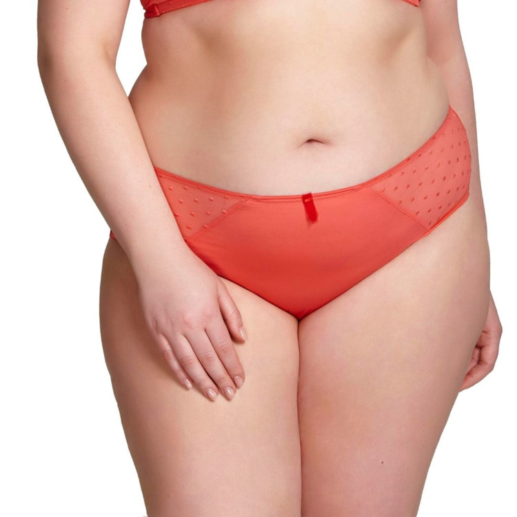SC9868 Kalhotky SCULPTRESSE LULA MIDI BRIEF SAFFRON