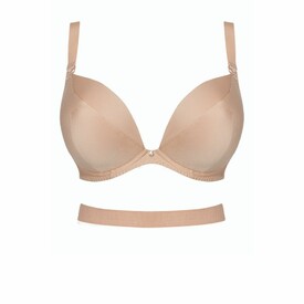 Podprsenka CURVY KATE SUPERPLUNGE MULTIWAY PADDED PLUNGE BRA LATTE