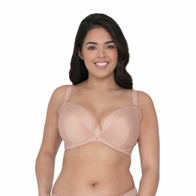 Podprsenka CURVY KATE SUPERPLUNGE MULTIWAY PADDED PLUNGE BRA LATTE