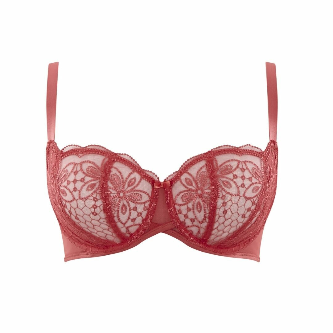 Panache Alexandra balconette 10091 Pink Mist ♥ Spravna podprsenka