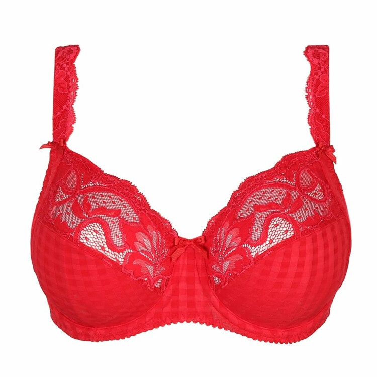 PD0162121SCA Podprsenka PRIMADONNA MADISON FULLCUP WIRE SCARLET