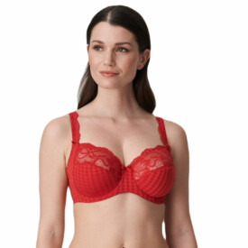 PD0162121SCA Podprsenka PRIMADONNA MADISON FULLCUP WIRE SCARLET