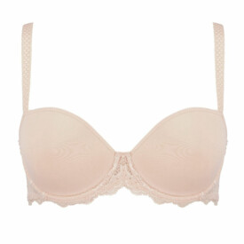 Podprsenka SIMONE PÉRÈLE CARESSE 3D SPACER MOULDED PADDED BRA PEAU ROSÉE