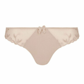 Tělová tanga Kalhotky SIMONE PÉRÈLE ANDORA COTON STRING TANGA PEAU ROSÉE