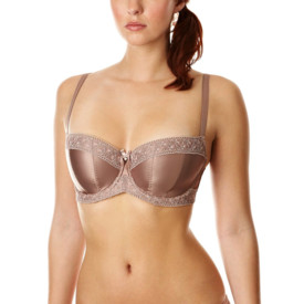 MQ6121 Podprsenka PANACHE MASQUERADE RHEA BANDEAU HALFCUP ANTIQUE