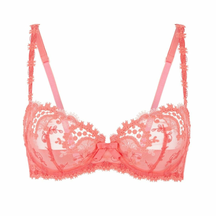 Podprsenka SIMONE PÉRÈLE WISH FULLER HALFCUP CORAL