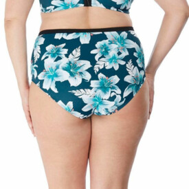 Plavky spodní díl ELOMI SWIM ISLAND LILY CLASSIC BRIEF PETROL