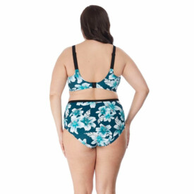 Plavky spodní díl ELOMI SWIM ISLAND LILY CLASSIC BRIEF PETROL