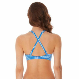 Plavky vrchní díl FREYA SWIM BEACH HUT UW HIGH APEX BIKINI TOP BLUE MOON