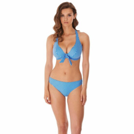 Plavky vrchní díl FREYA SWIM BEACH HUT UW HIGH APEX BIKINI TOP BLUE MOON