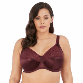 Podprsenka ELOMI CATE UW FULLCUP BANDED BRA RAISIN