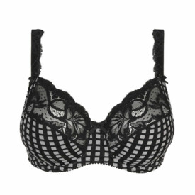 Podprsenka PRIMADONNA MADISON FULLCUP WIRE CRYSTAL BLACK