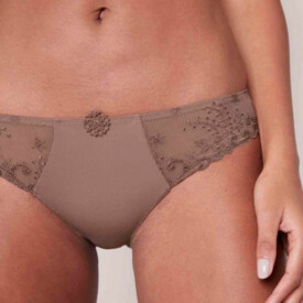 Kalhotky SIMONE PÉRÈLE DELICE BRIEF CHESTNUT