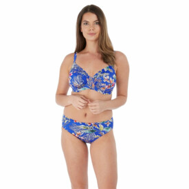 Plavky vrchní díl FANTASIE BURANO UW GATHERED FULL CUP BIKINI TOP PACIFIC