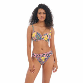 Plavky spodní díl FREYA SWIM CALA FIESTA FOLD BIKINI BRIEF MULTI