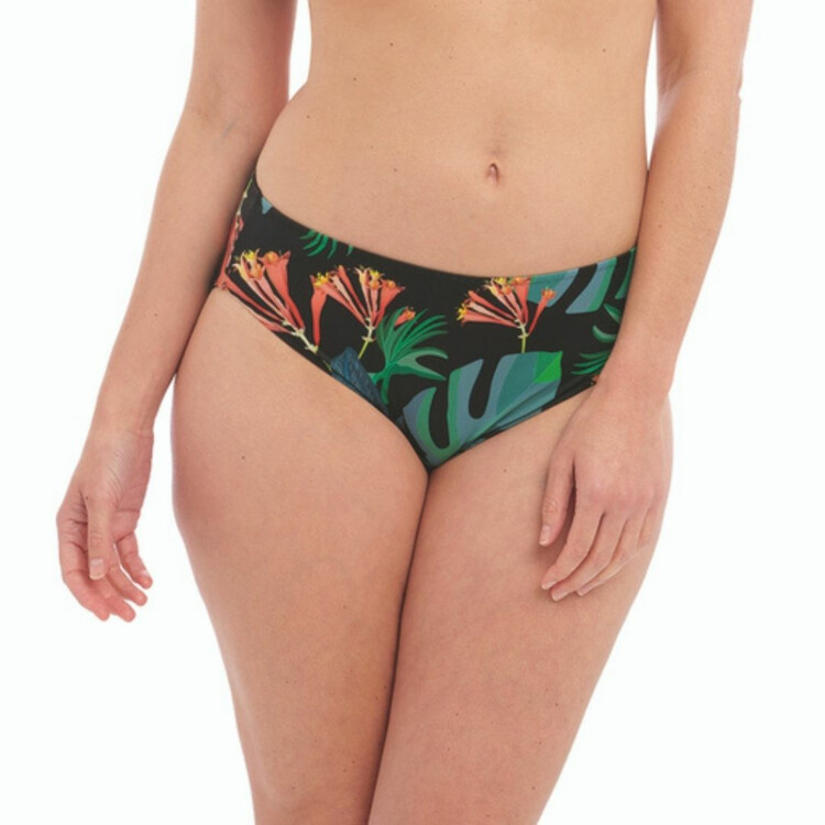 Plavkové kalhotky Plavky spodní díl FANTASIE SWIM MONTEVERDCE MID RISE BIKINI BRIEF BLACK
Depoto