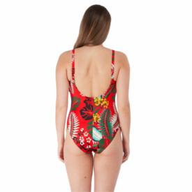 FS6568LOP Plavky jednodílné FANTASIE SWIM VILAMOURA UW SCOOP NECK SWIMSUIT LOLLIPOP