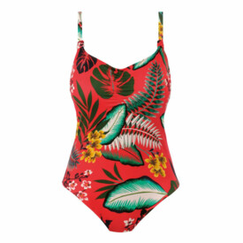FS6568LOP Plavky jednodílné FANTASIE SWIM VILAMOURA UW SCOOP NECK SWIMSUIT LOLLIPOP