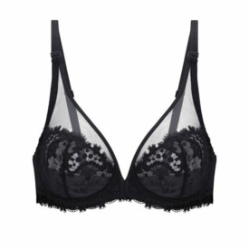 Podprsenka SIMONE PÉRÈLE WISH PLUNGE FULLCUP BLACK