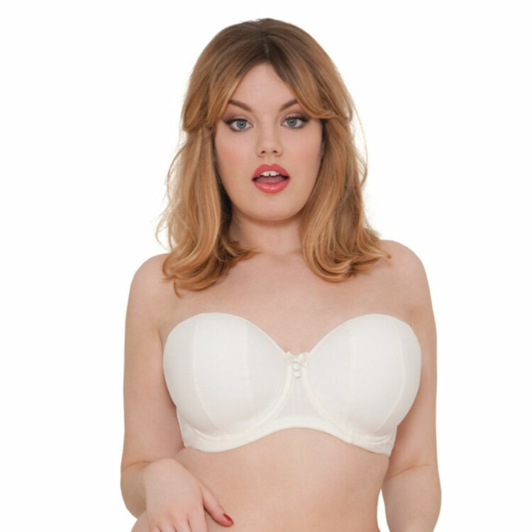 Podprsenka CURVY KATE LUXE STRAPLESS IVORY