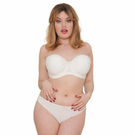 Podprsenka CURVY KATE LUXE STRAPLESS IVORY