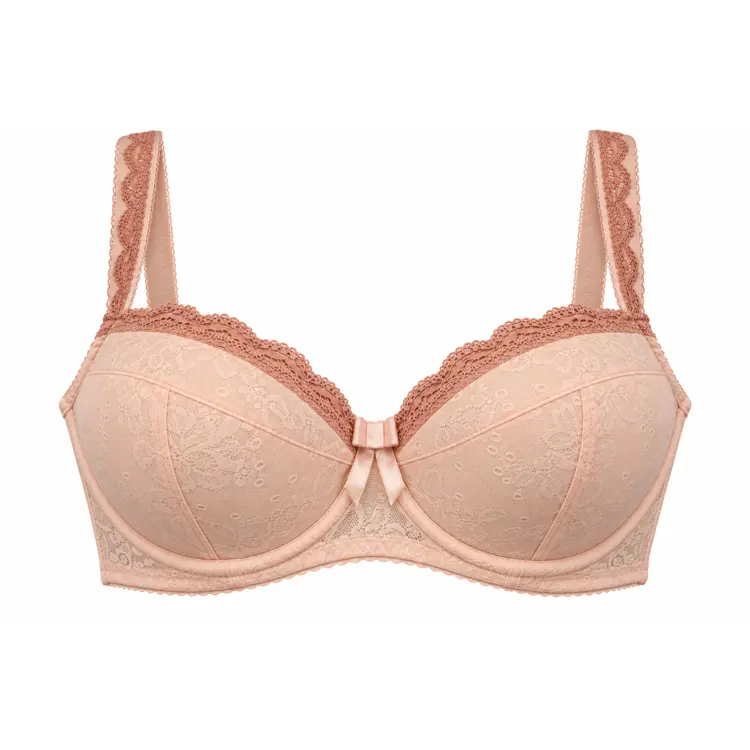 CX8711LBH_COMEXIM ELISE PLUNGE LACE BLUSH