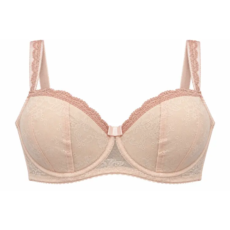 CX8712LBH_COMEXIM ELISE HALFCUP LACE BLUSH