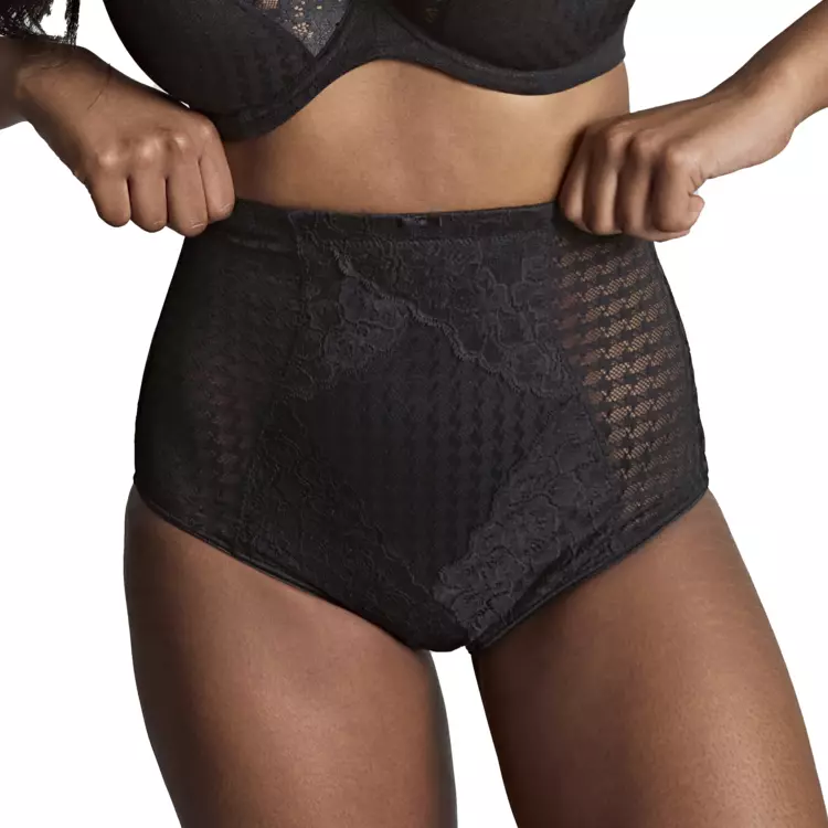 PA7284BLK_PANACHE ENVY HIGH WAIST SHAPING BRIEF BLACK
