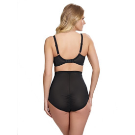 Kalhotky PANACHE ENVY HIGH WAIST SHAPING BRIEF BLACK