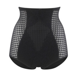 Kalhotky PANACHE ENVY HIGH WAIST SHAPING BRIEF BLACK