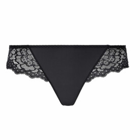 SP12A710015BLK Kalhotky SIMONE PÉRÈLE CARESSE THONG BLACK