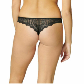 SP12A710015BLK Kalhotky SIMONE PÉRÈLE CARESSE THONG BLACK